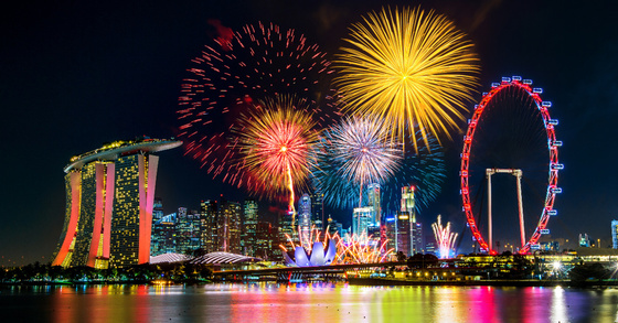 Нова година в Сингапур